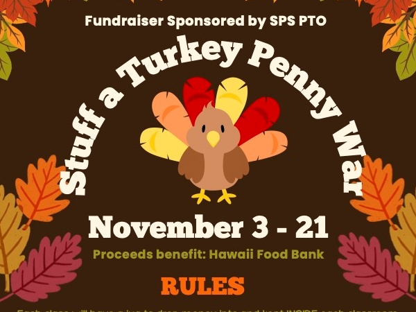 STUFF A TURKEY PENNY WAR!